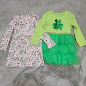 Toddler Girls St Patrick's Day Dress Bundle